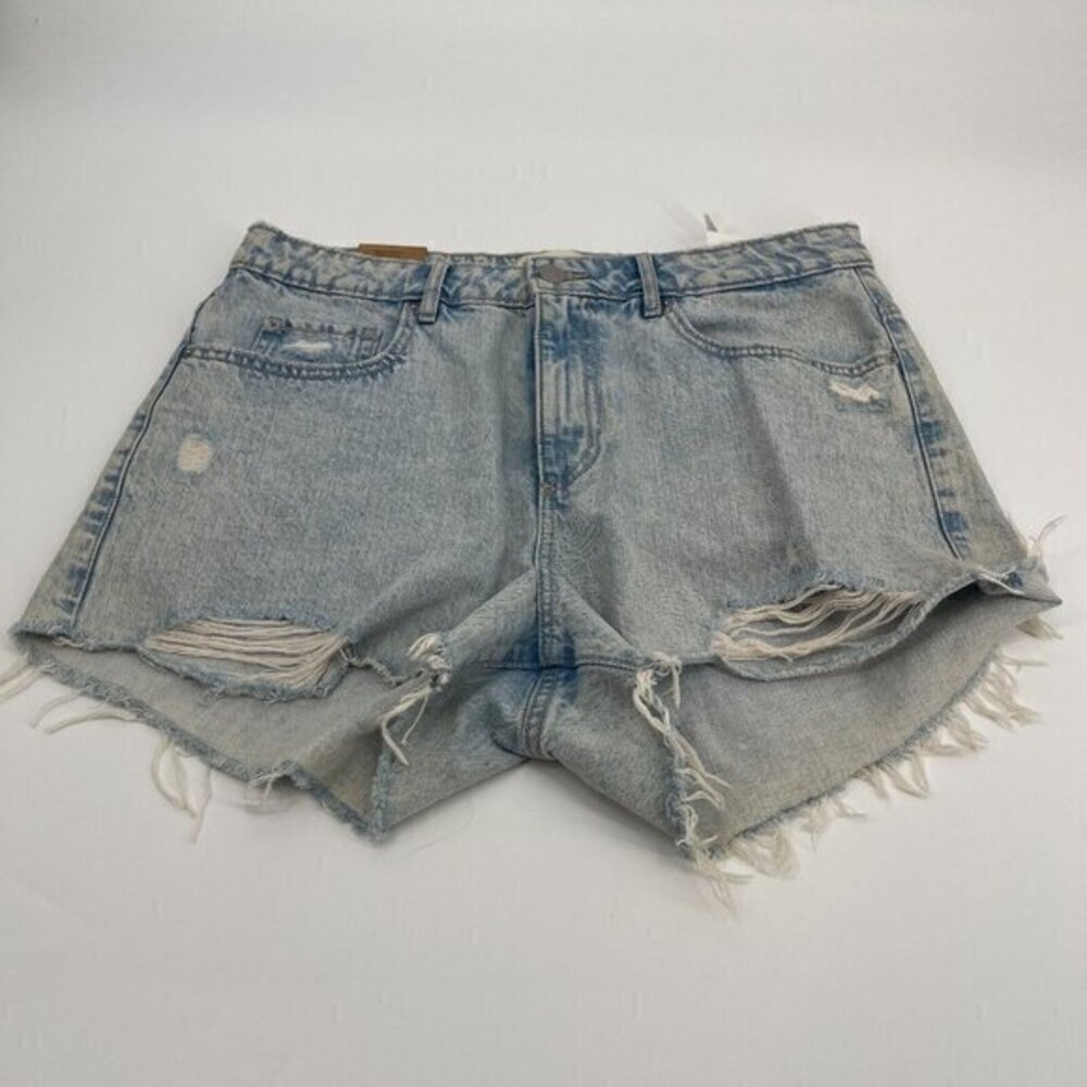 Garage Shorts Juniors 13 Festival Short Pismo Beach Fringe Distressed High Rise